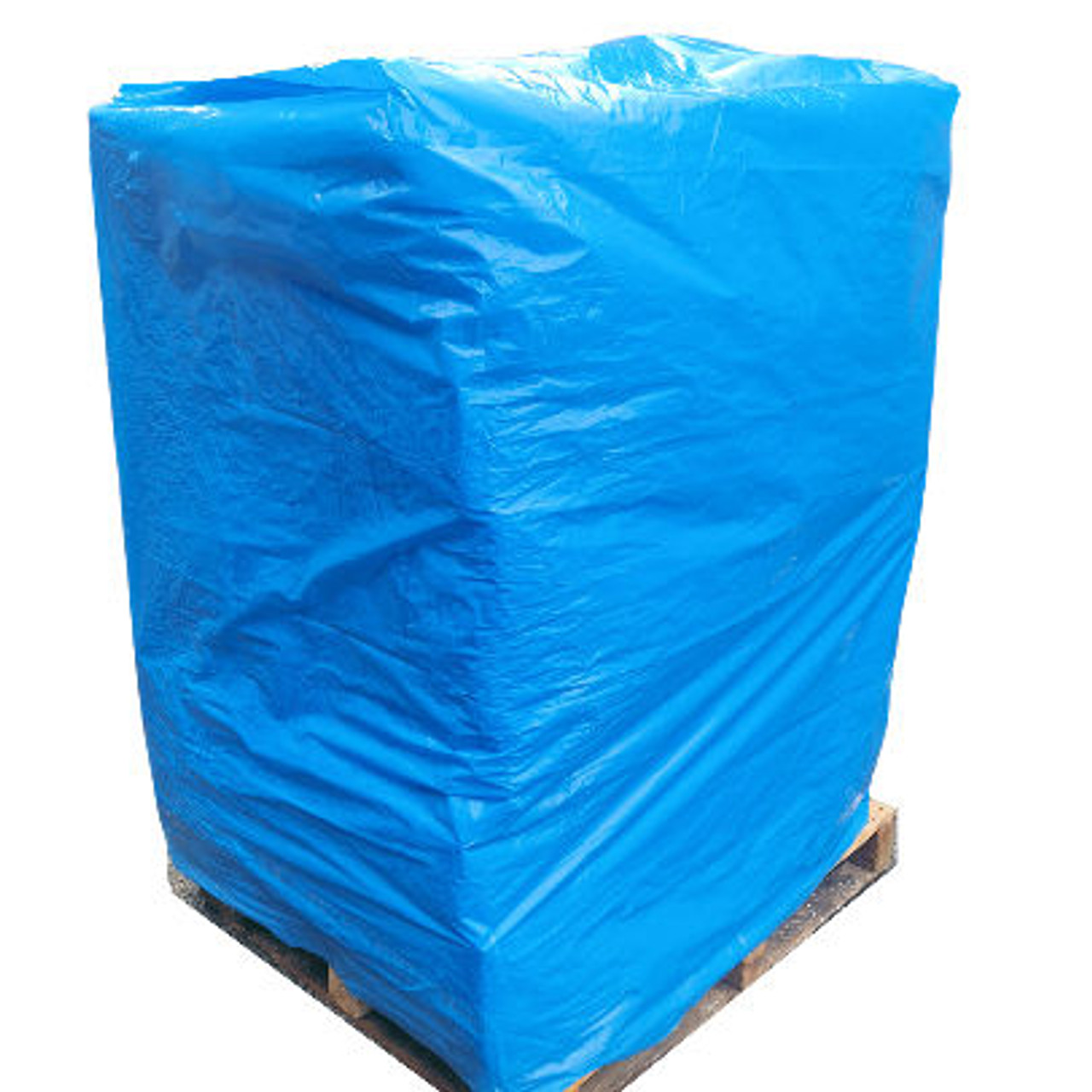 Case x 50 Quality Blue Full Size Pallet Covers 49"x 41"x 80"