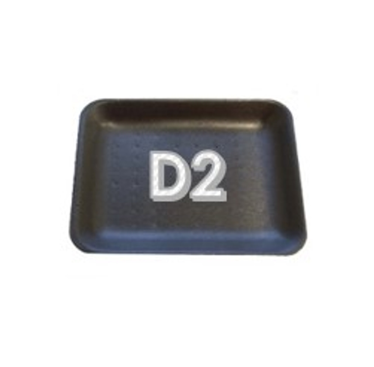 250 - D2 Black Polystyrene LINSTAR SOAKER trays (178 x 133 x 20mm)