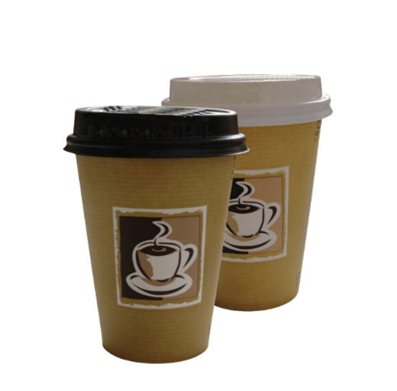 8oz Hot Paper cup ' Premium' design including Lids