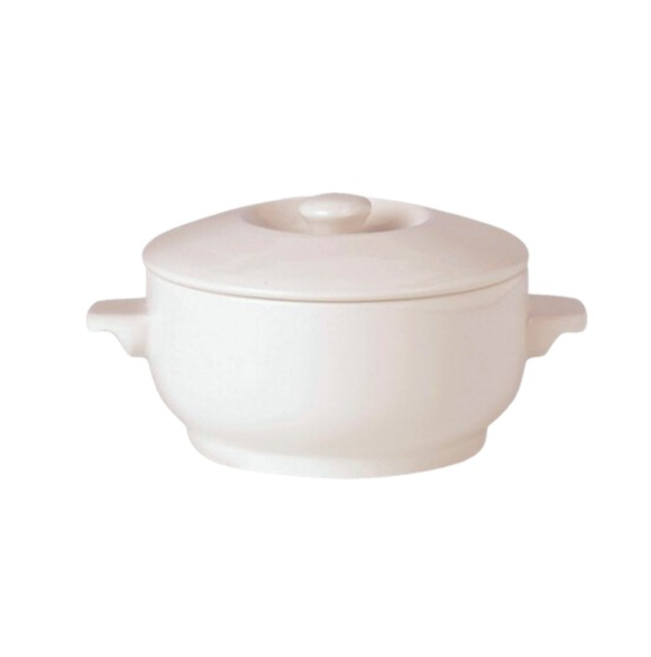 Steelite Performance, Simplicity White, Soup Bowl Cass Comp - includes lid15oz / 42.5cl  Each