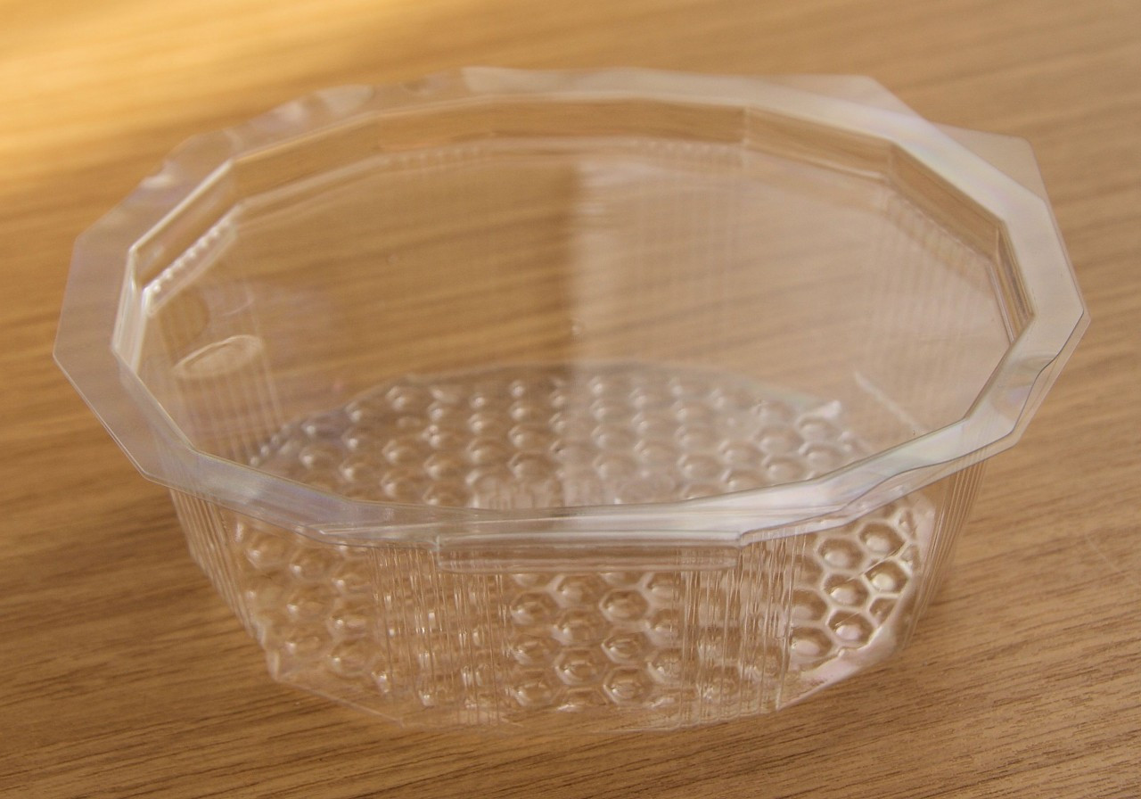 1500ml Round Hinged Lid salad Container - Pack of 20  ( Limited stock )