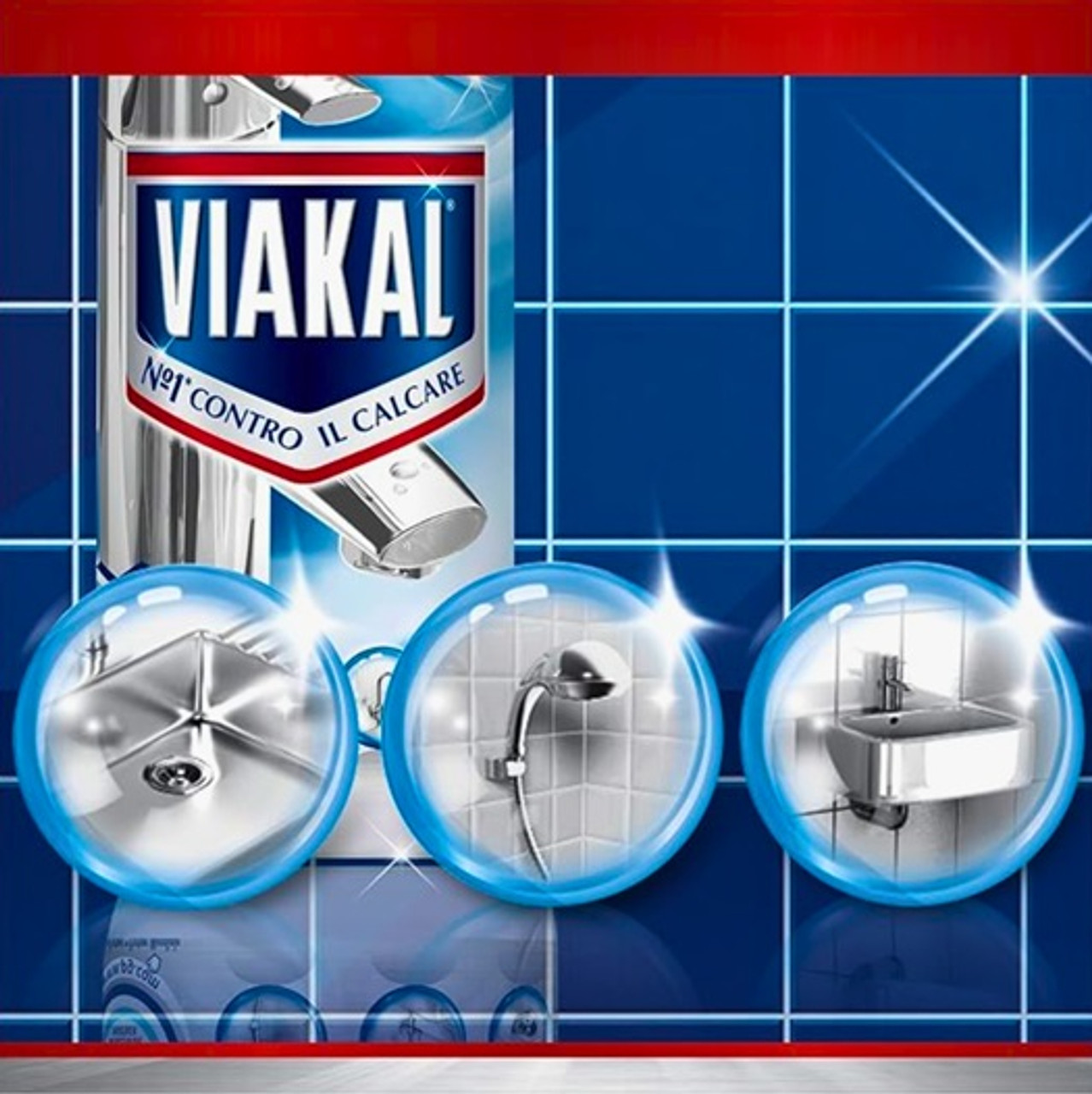 Viakal  Limescale Remover 500ml bottle with pourer