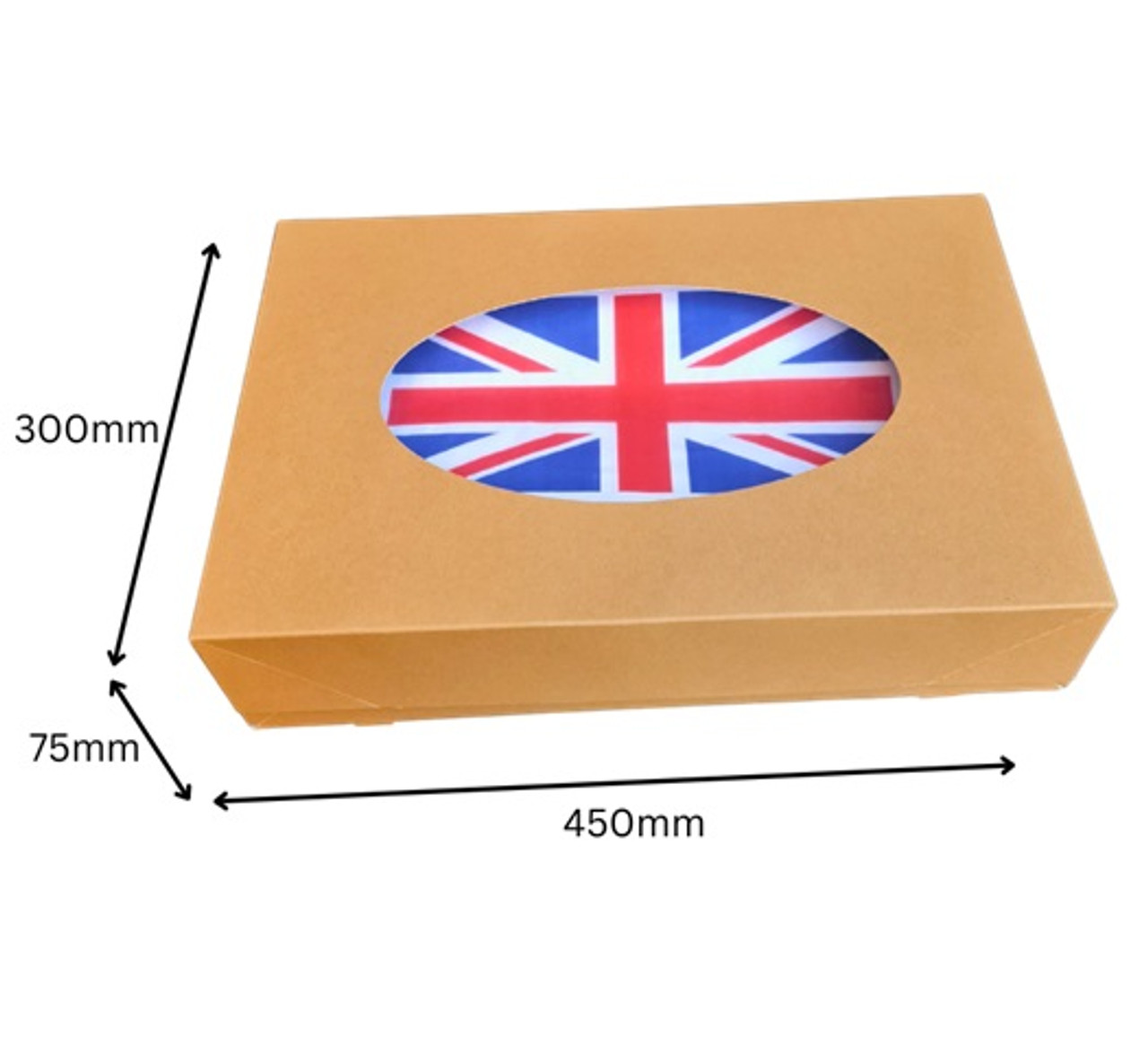 Individual VE Day Union Jack Afternoon Tea, Hamper Box for Two/four 