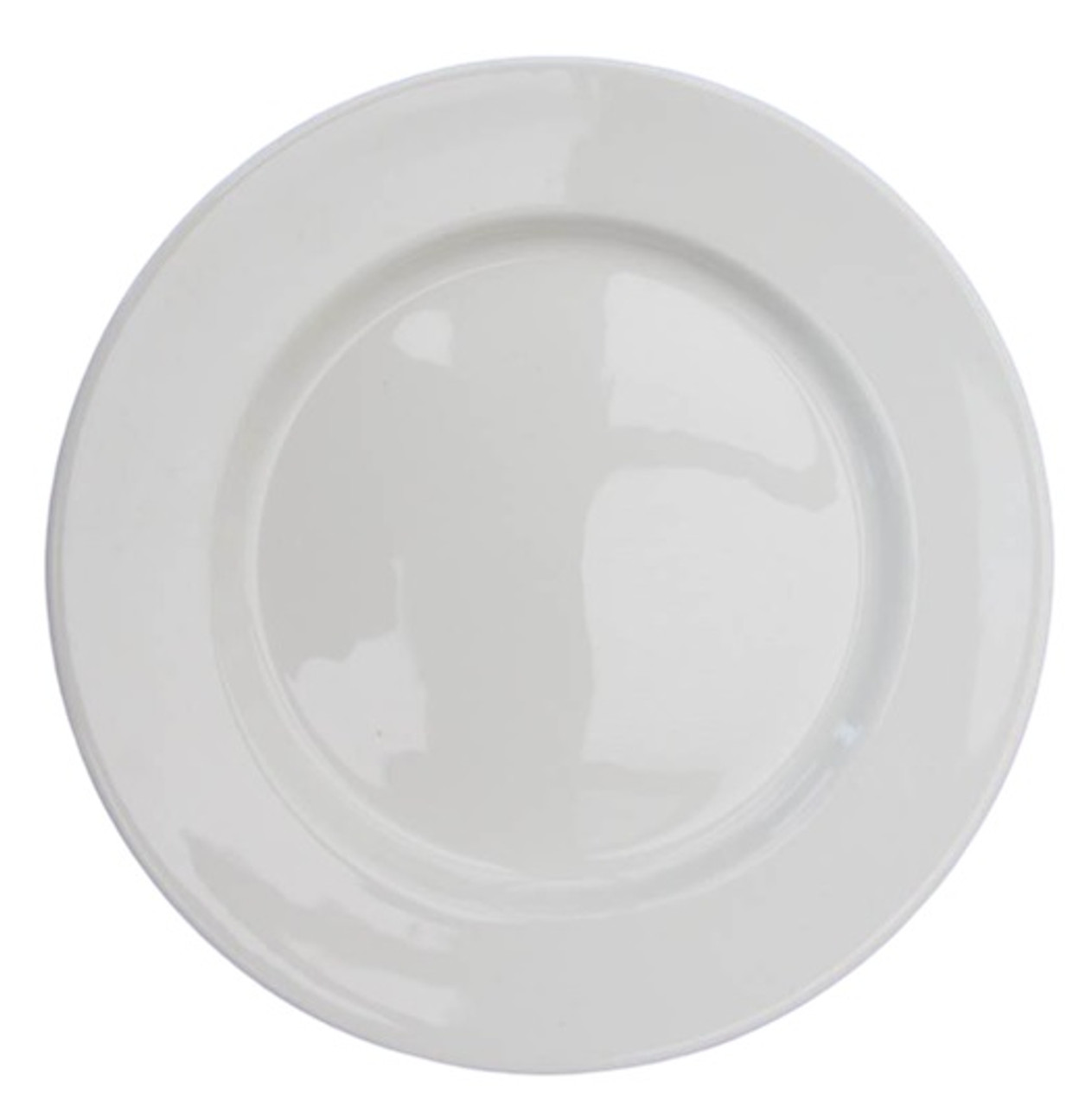 12 - Dudson Classic Plates 270mm (Ø)mm/ 10.5". White. 