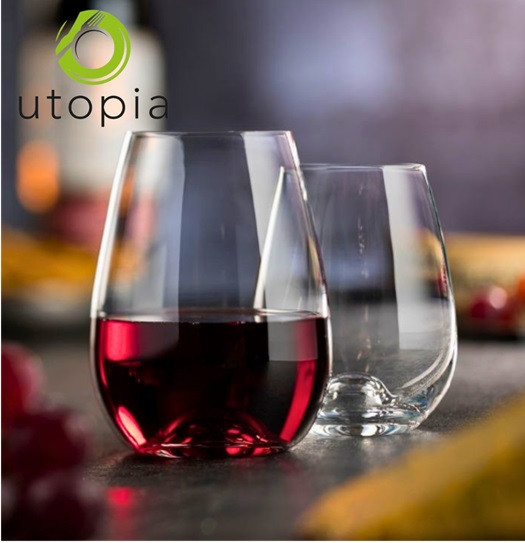 RONA Stemless Wine Glass 33cl  ( 11oz ) each.