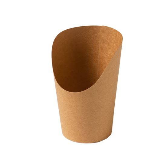 Pack x 50 Biodore Kraft Tortilla Wrap / Chip Scoops