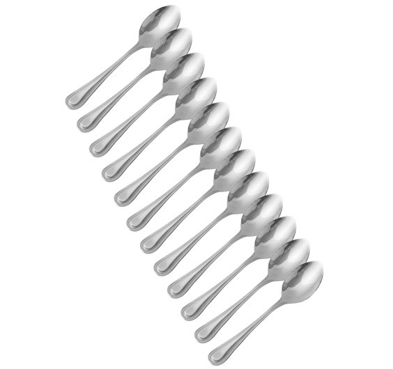 Signature  s/s Bead Teaspoon ( dozen )