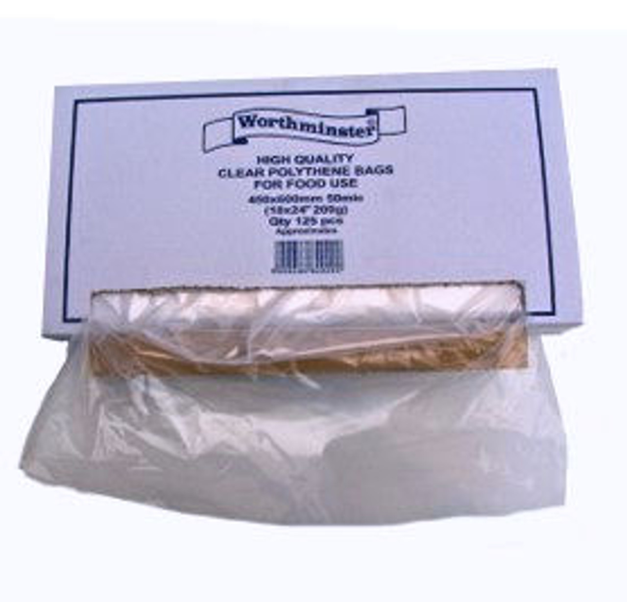 18" x 24" 200g Heavy duty polythene bags ( 450 x 600mm )