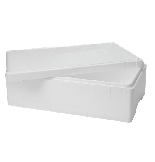 Polystrine Box 25klo Large Polystyrene box & Lids | SAMPLE POLY BOX | for food ...