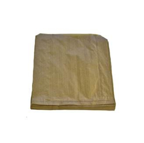 1,000 - 8.5" x 8.5" strung HEAVY DUTY RIBBED KRAFT paper bags