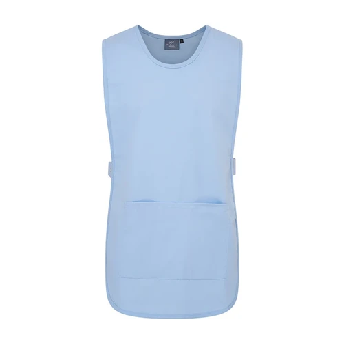 Women’s Polycotton Work Tabard with Pockets Sky Blue
