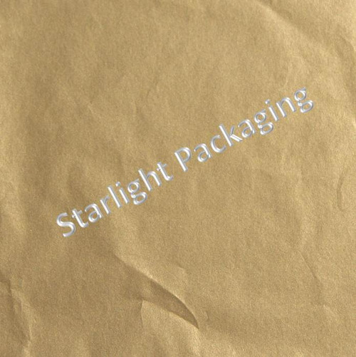 Pack  x 100 Sheets 20"x 30" ( 500 x 750mm ) 19gsm Gold  Pure MG acid free tissue