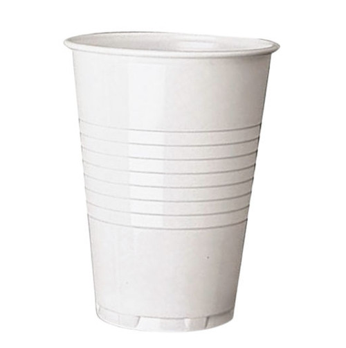 7oz white plastic cups qty options