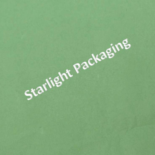 Ream pack ( 480 sheets ) 20"x 30" ( 500 x 750mm ) 16gsm Light Green  Pure MG acid free tissue
