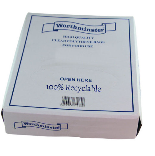 1,000 - 10" x 12" 100g poly bags ( 250 x 300mm ) 100% Recyclable