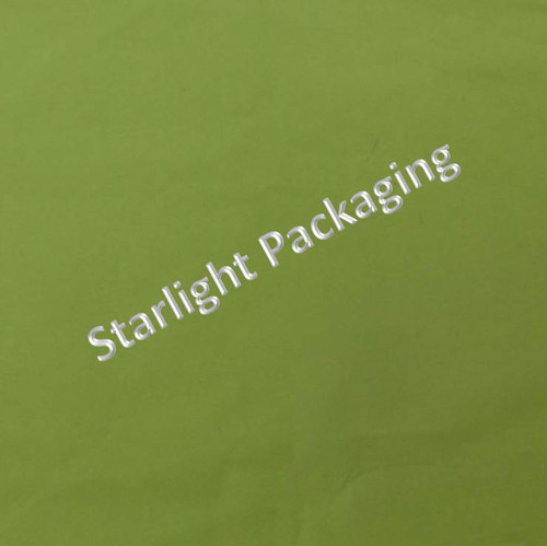 Ream pack ( 480 sheets ) 20"x 30" ( 500 x 750mm ) 16gsm Lime Green  Pure MG acid free tissue