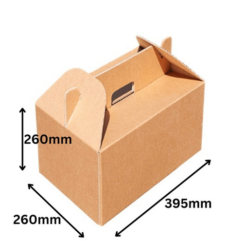 Pack of  40 - Large Heavy Duty Turkey Boxes (395 x 260 x 260mm )