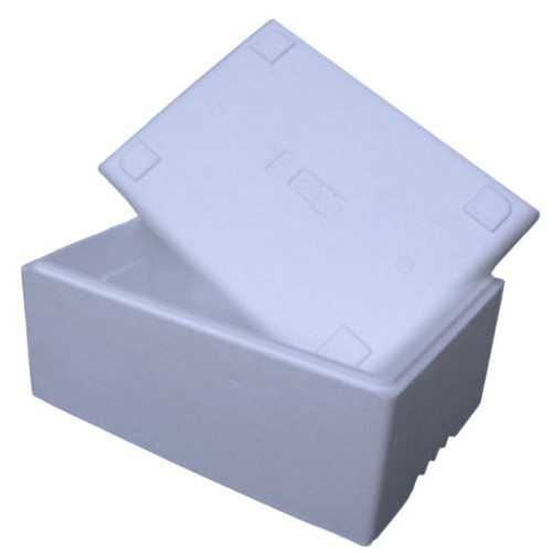 12klo Deep Polysterene box & Lids ( 18 boxes )