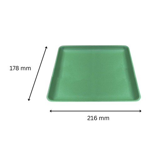 1,000 -D14 Green eps LINSTAR SOAKER trays (216 x 178 x 20mm)