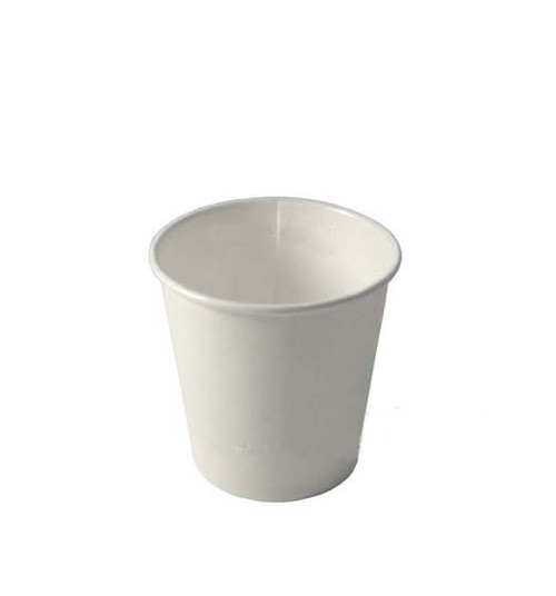 4oz White Hot Paper Cups