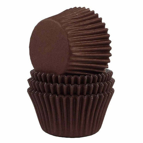 Chocolate Brown Grease resistant Cupcake/ Muffin Cases