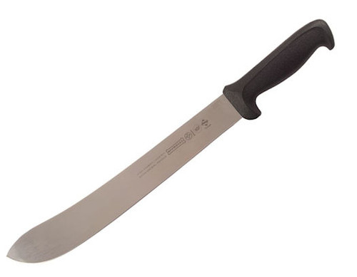 12" Butcher's Steak Knife (Black Handle )