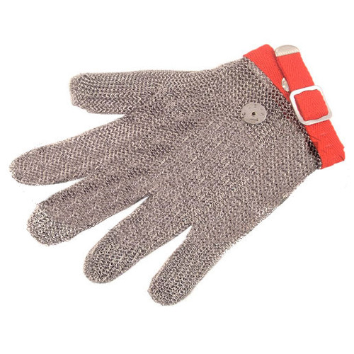 Chainmail Glove Medium Red band