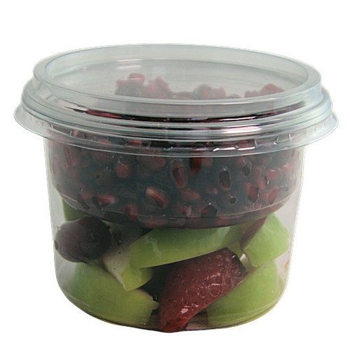Pack x 50 New Size 350ml Granola Pot and Insert Tub 200ml with Separate Lid