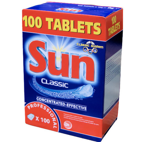 100 x Sun Professional Classic Dishwasher Tablets