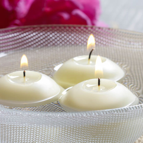 Pack x 25 White KCB Quality Floating Candles