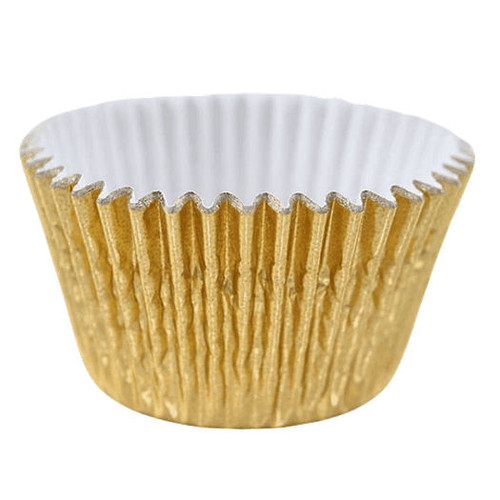 Gold Foil Baking Cases for Cupcakes and Muffins 51 x 38mm ( Pack x 375 )