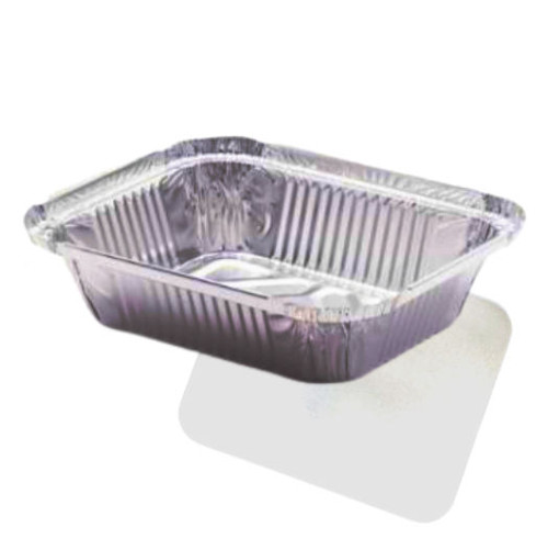 2A SHALLOW Foil Containers & Lids SPECIALS ( pack x 125 )