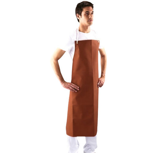 Sheild Red Rubber Apron 36" x 42" with ties Each