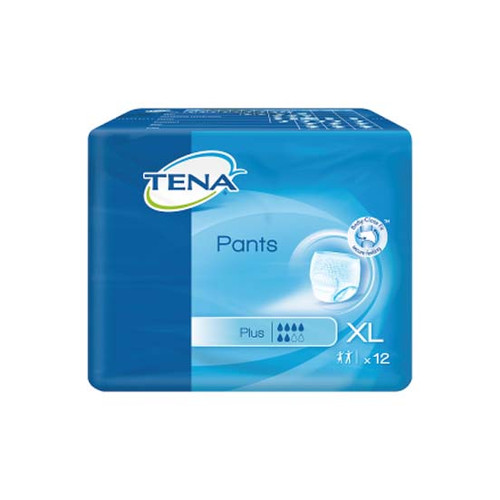 Tena Pants Plus XL - Pack of 12