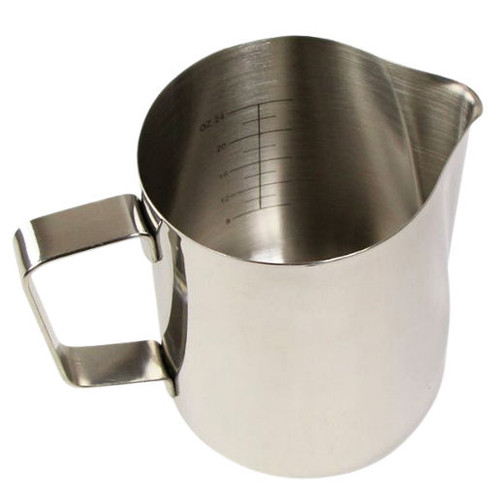 1ltre Pro Lined Stainless Steel Milk frothing Jug the classic milk pitcher
