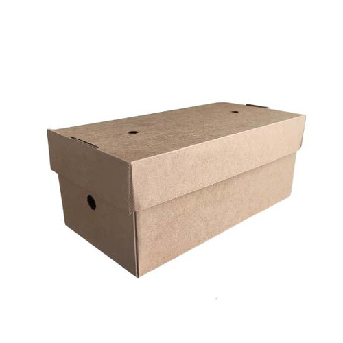 Cardboard Takeaway Fast Food Box Foldable 245 x 125 x 102 mm ( see qty options )
