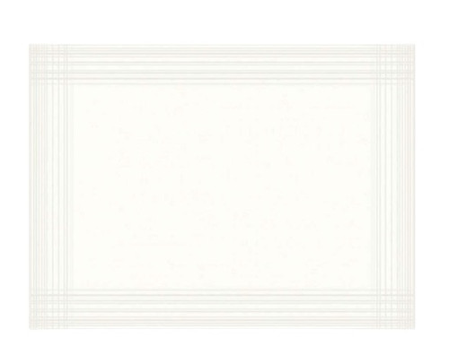 Dunicel Premium Paper placemat Maître 30cm x 40 cm white - Pack x 100