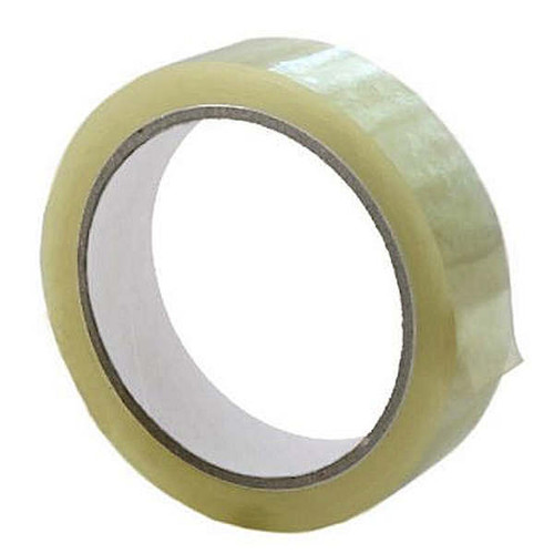 6 Rolls  1/2" 25ml x 66mt clear adhesive tape 