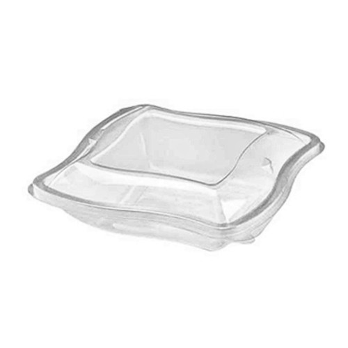 1,000ml Wave Salad Container/bowl and airtight Lid 190 x 190 x70mm ( see options )