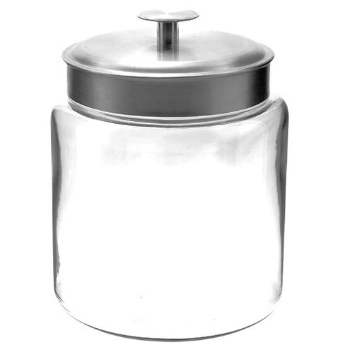 Anchor Hocking Mini Montana 96oz. Glass Jar with Metal Lid ( Clearance )