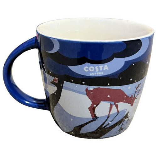 Costa coffee Winter 12oz China mug in Gift Box Limited Edition