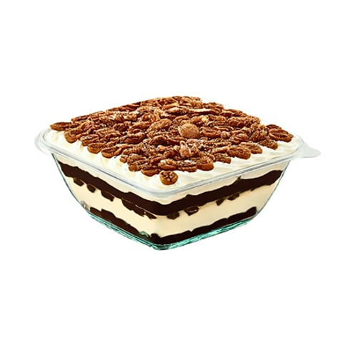 Family size 1,000ml Square Trifle Bowl with/out lid - see options