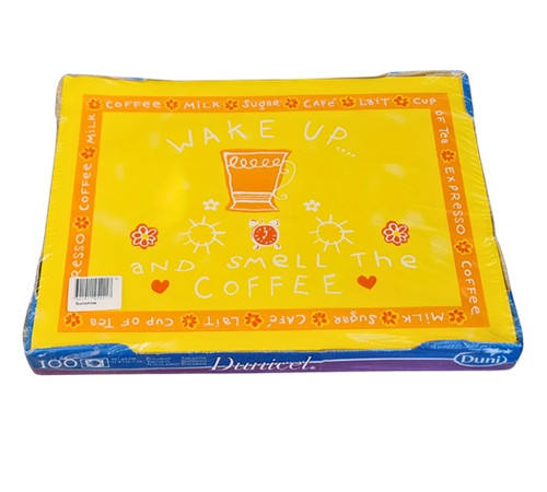 Dunicel Premium Paper placemat Sunshine  Wake Up 30cm x 40 cm  - Pack x 100