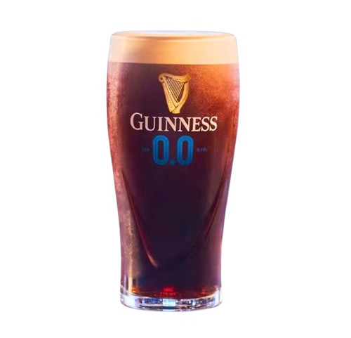 Guinness "Zero Alcohol" Toughened Pint Glass 