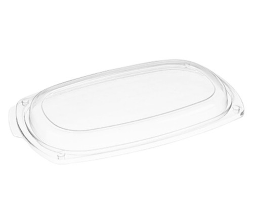 Pack x 5 HIGH QUALITY Small black base with clear Snap On  lid platters 245 x 185 x 60mm CLEARANCE