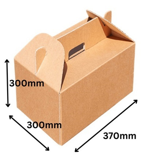 Pack of 120- Extra Large Turkey Boxes (370 x 300 x 300mm)
