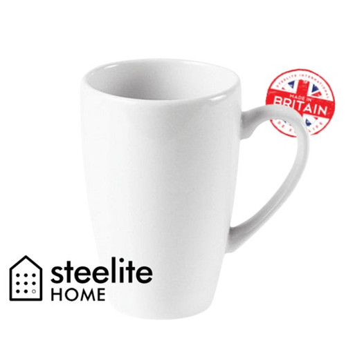 Steelite Simplicity White 12oz Quench 34cl 12oz Quality Mug Steelite Simplicity White 12oz Quench 34cl 12oz Quality Mug