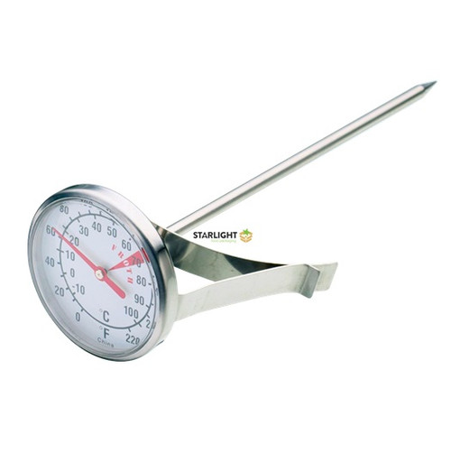 Stainless steel Frothing Thermometer 