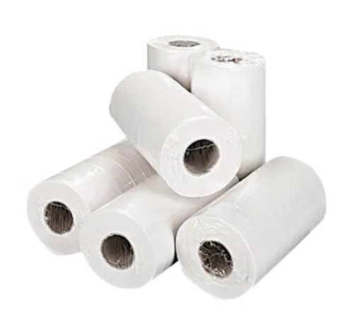 250mm x 40m White 2-Ply Hygiene Roll - each