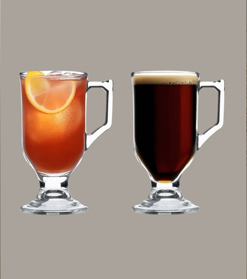 Case x 2 Artis Liqueur Coffee 24cl handled Glass 